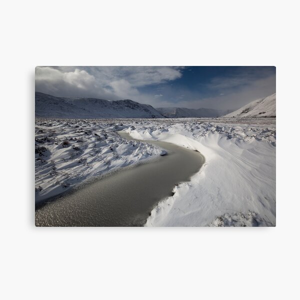 winter in glen muick Canvas Print