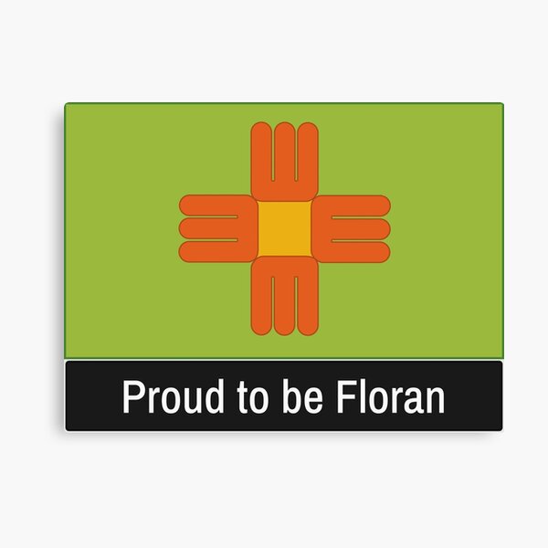 Starbound Proud to be Floran Canvas Print