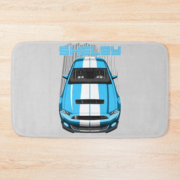 Item preview, Shelby GT500 S197 - Grabber Blue & White designed and sold by V8social.