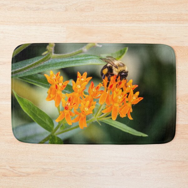 Item preview, Bee On Butterfly Weed. designed and sold by Robert Alsop.