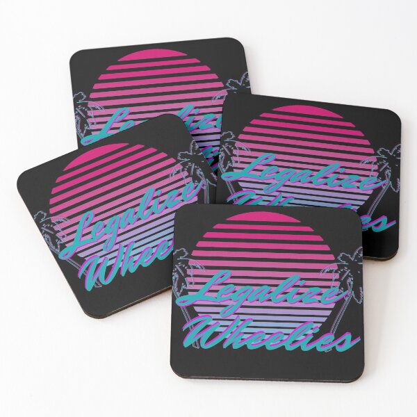 Item preview, Vaporwave Legalize Wheelies designed and sold by PTKDesigns.