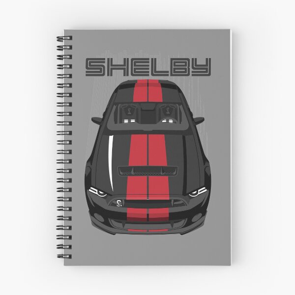 Item preview, Shelby GT500 S197 - Black & Red designed and sold by V8social.