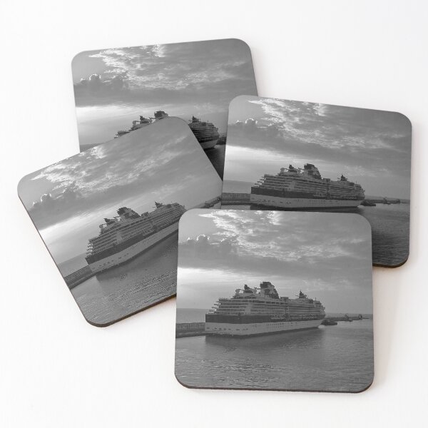 Item preview, Civitavecchia Harbour - B&W designed and sold by tomg.