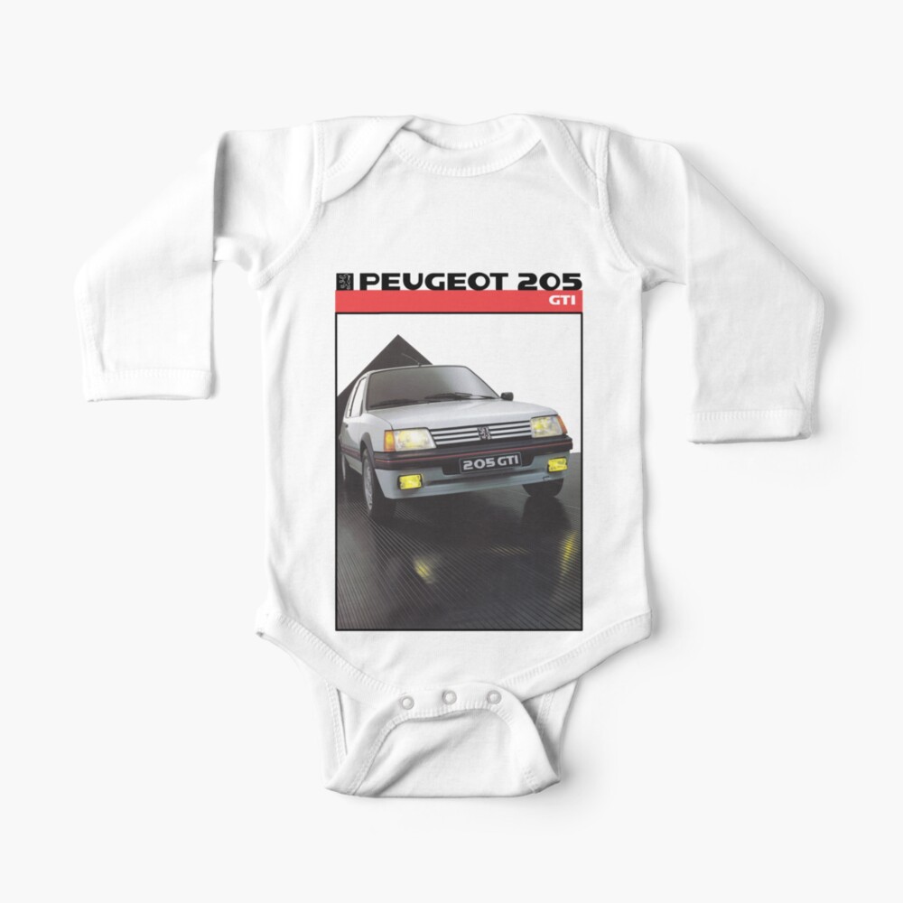 Peugeot 5 Gti Brochure Baby One Piece By Throwbackmotors Redbubble