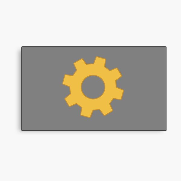Starbound Glitch Flag Canvas Print