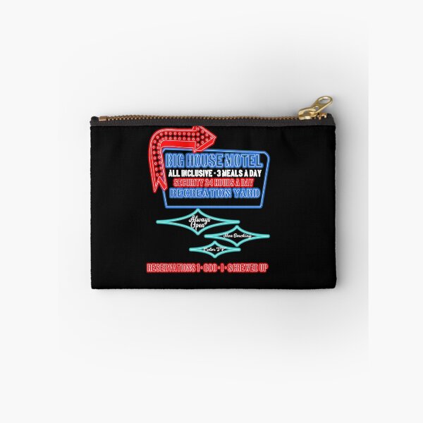Item preview, Big House Motel Neon Funny Jail Humor Corrections Officer designed and sold by funnytshirtemp.