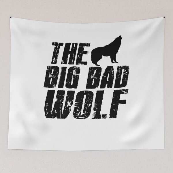 Item preview, The Big Bad Wolf Graphic Party T-Shirt designed and sold by findgreatshirts.