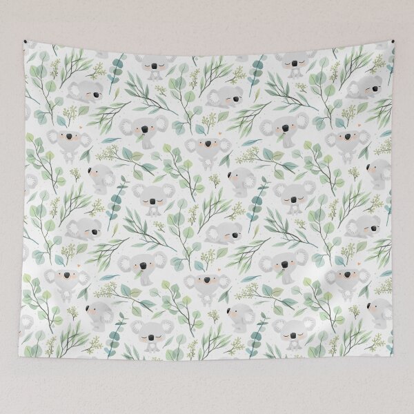 Item preview, Koala and Eucalyptus Pattern designed and sold by freeminds.