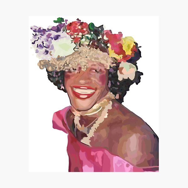 Aperçu de l'œuvre Marsha P. Johnson créée et vendue par Nerdur.