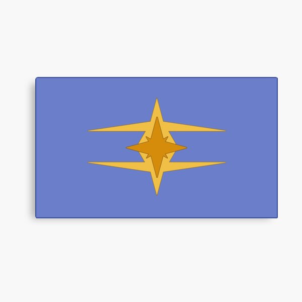 Starbound Novakid Flag Canvas Print