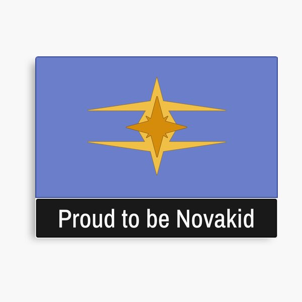 Copy of Starbound Proud to be Novakid Canvas Print