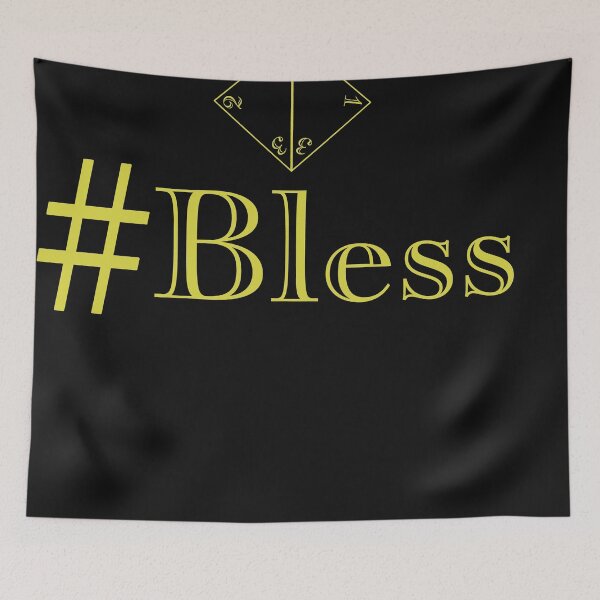 Item preview, # Bless (Gold) designed and sold by EchoTheBard.