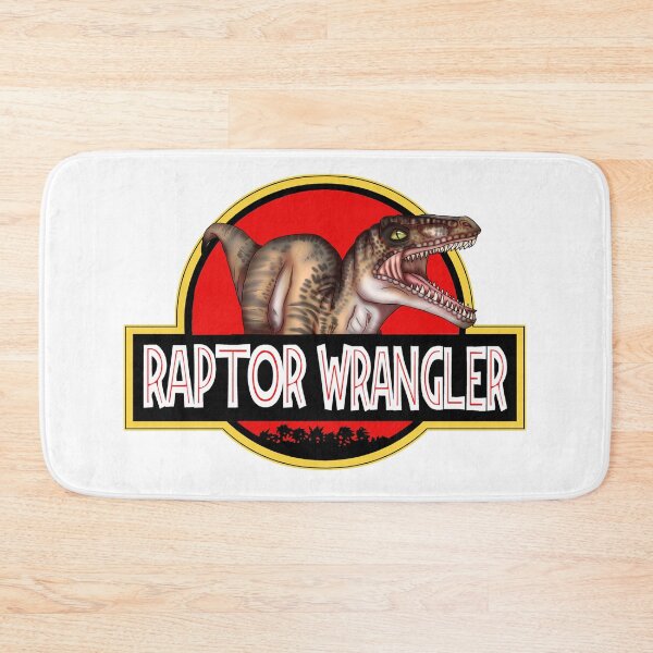 Artikelvorschau, Jurassic Park Das große Velociraptor Raptor Wrangler Logo entworfen und verkauft von SkygalSkywalker.
