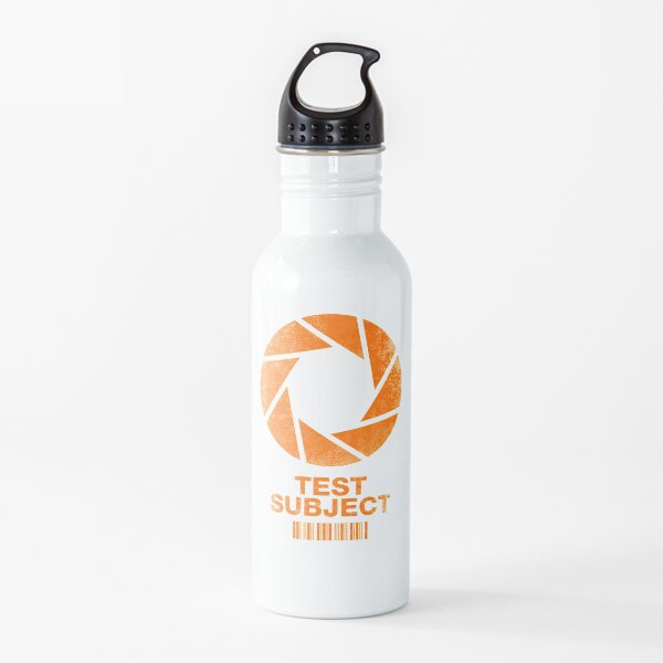 Sujeto de prueba - Naranja Botella de agua