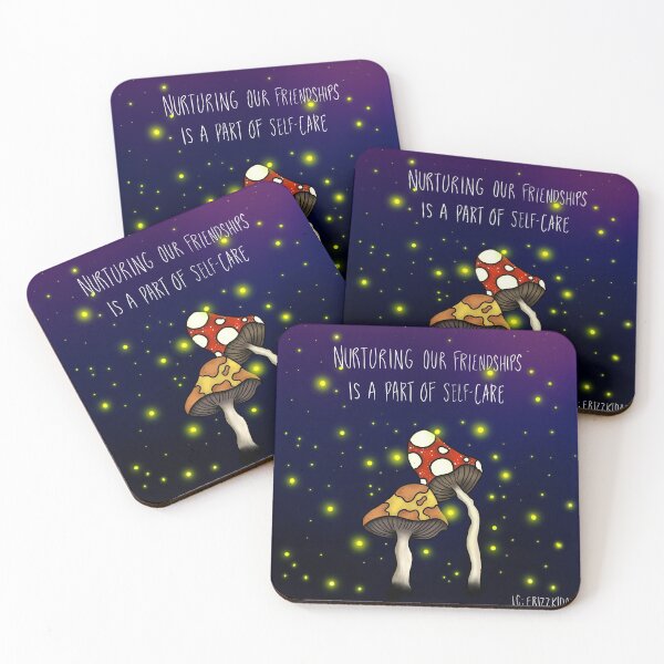 Item preview, Friendships are Self-Care designed and sold by thefrizzkid.