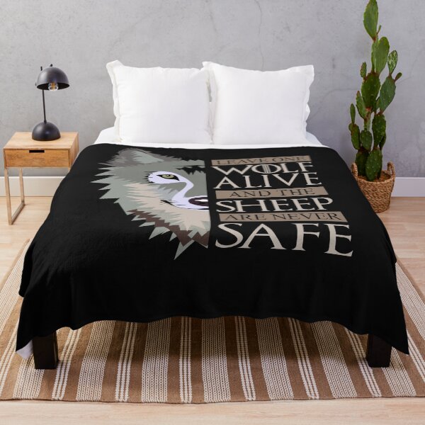 Item preview, Leave One Wolf Alive and the Sheep are Never Safe T-Shirt designed and sold by findgreatshirts.
