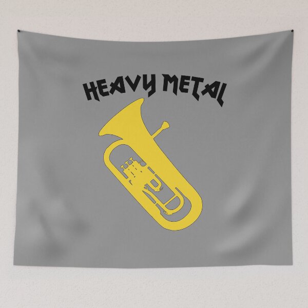 Item preview, Euphonium - HEAVY METAL - funny Euphonium/ Baritone gift idea designed and sold by HEJAshirts.