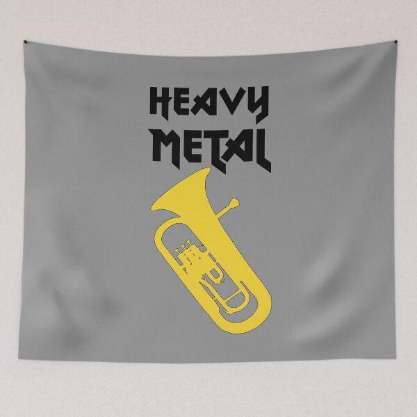 Item preview, Euphonium - HEAVY METAL - funny Euphonium/ Baritone gift idea designed and sold by HEJAshirts.