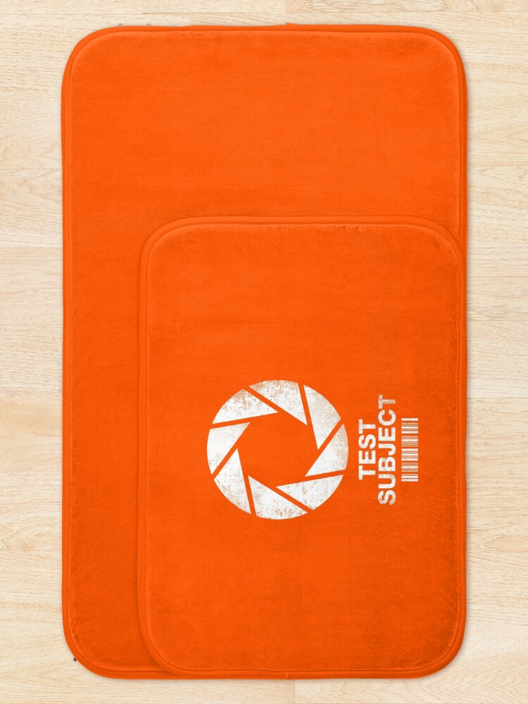 Alternate view of I was a Test Subject Bath Mat