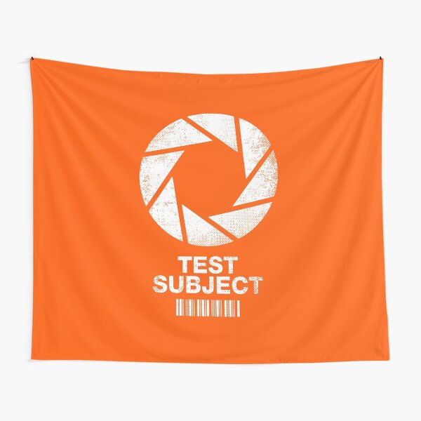 I was a Test Subject Tapestry