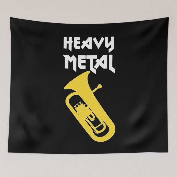 Item preview, Euphonium - HEAVY METAL - funny Euphonium/ Baritone gift idea designed and sold by HEJAshirts.