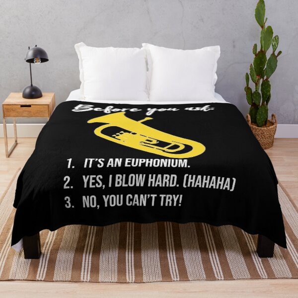 Item preview, Euphonium - Before you ask... - funny Euphonium/ Baritone gift idea designed and sold by HEJAshirts.