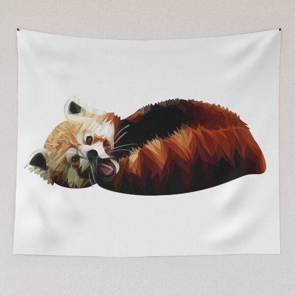 Item preview, Cute Red Panda Curled Up designed and sold by calliew1217.