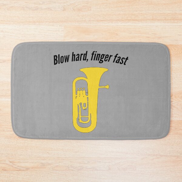 Item preview, Euphonium - Blow hard, finger fast - funny Euphonium/ Baritone gift idea designed and sold by HEJAshirts.