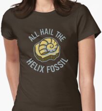 Hail the Helix Fossil Women's Fitted T-Shirt