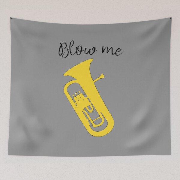 Item preview, Euphonium - Blow me - funny Euphonium/ Baritone gift idea designed and sold by HEJAshirts.