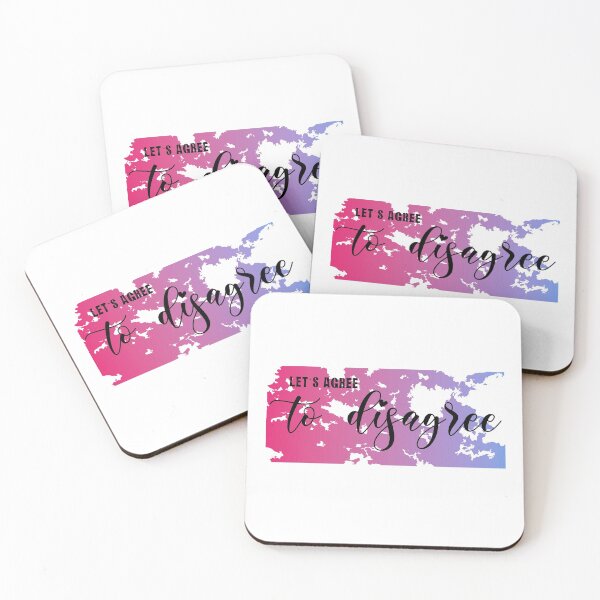 Item preview, let`s agree to disagree designed and sold by teeGLOW.