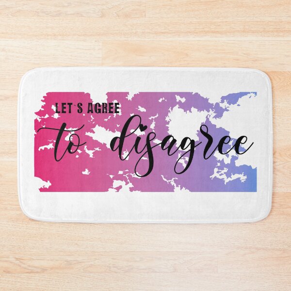 Item preview, let`s agree to disagree designed and sold by teeGLOW.