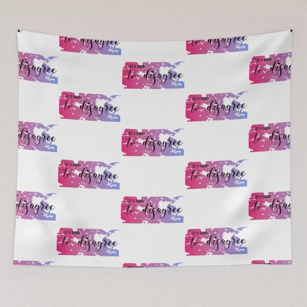 Item preview, let`s agree to disagree designed and sold by teeGLOW.