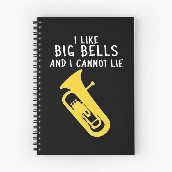 Item preview, Euphonium - I like big bells and I cannot lie, funny Euphonium/ Baritone gift idea designed and sold by HEJAshirts.