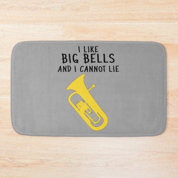 Item preview, Euphonium - I like big bells and I cannot lie, funny Euphonium/ Baritone gift idea designed and sold by HEJAshirts.