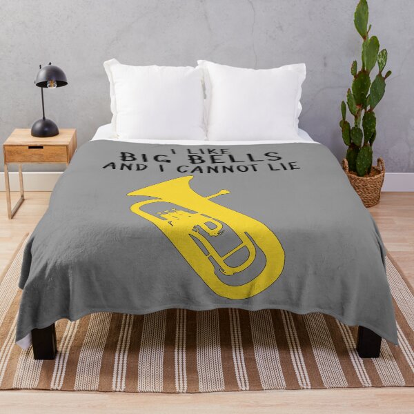 Item preview, Euphonium - I like big bells and I cannot lie, funny Euphonium/ Baritone gift idea designed and sold by HEJAshirts.