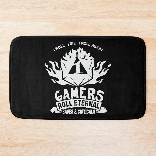 Item preview, Gamers Roll Eternal designed and sold by JohnZDesigns.