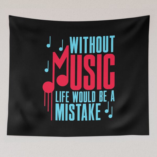 Item preview, Without Music Life Would Be A Mistake Serious Musician designed and sold by phoxydesign.
