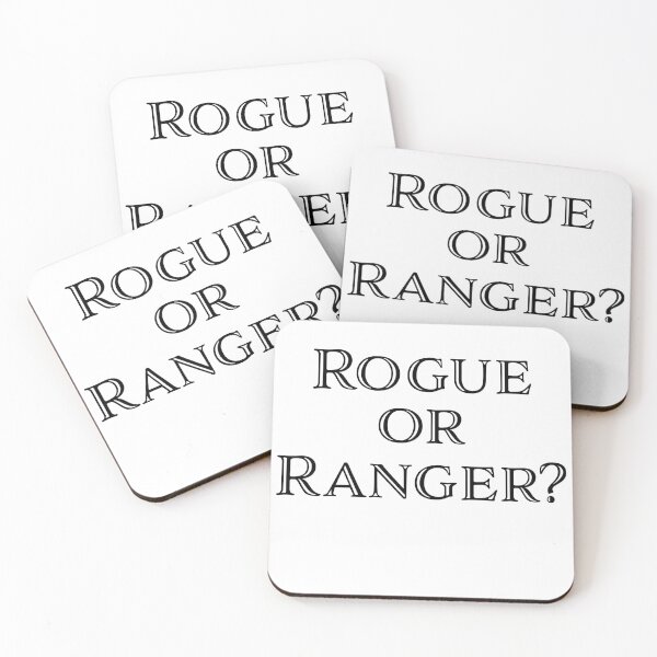 Item preview, Rogue or Ranger (Black) designed and sold by EchoTheBard.