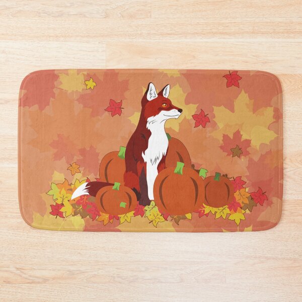 Item preview, A Fox in the Pumpkin Patch designed and sold by TheKohakuDragon.