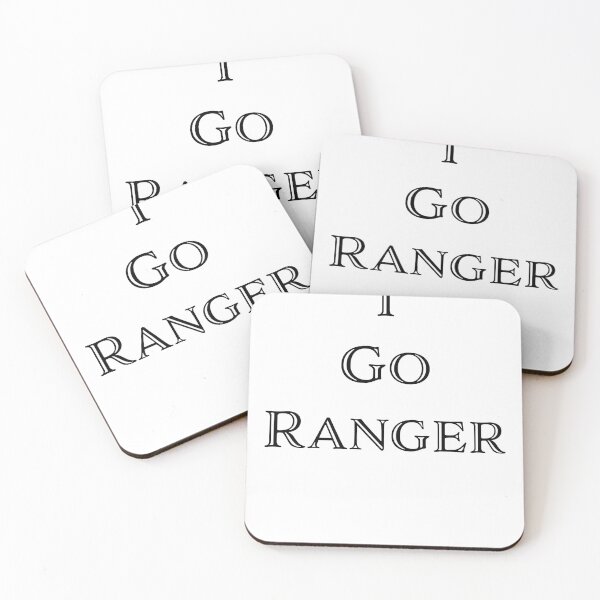 Item preview, I Go Ranger (Black) designed and sold by EchoTheBard.