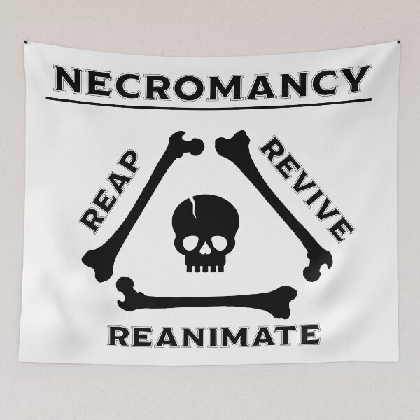 Item preview, Necromancy Recycling (Black) designed and sold by EchoTheBard.