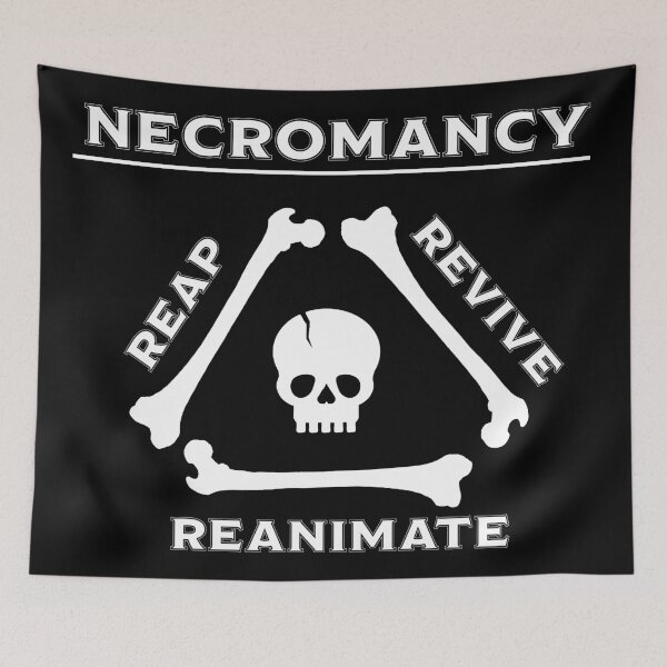 Item preview, Necromancy Recycling (White) designed and sold by EchoTheBard.