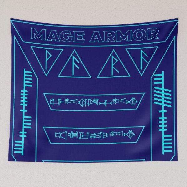 Item preview, Mage Armor (Blue) designed and sold by EchoTheBard.