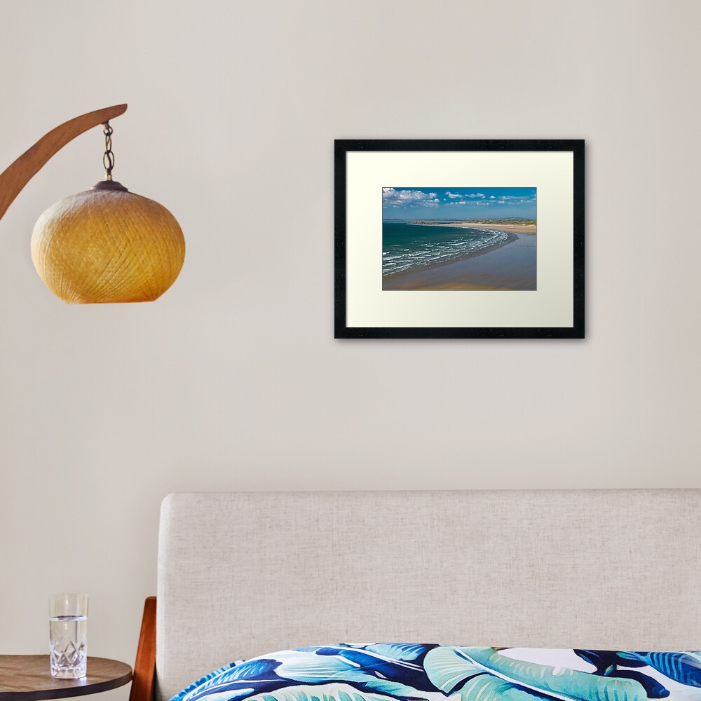 Rhossili Bay Framed Art Print