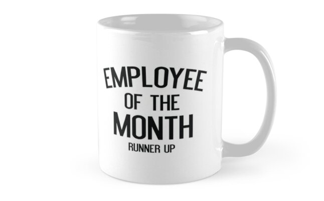 employee of the month runner up shirt