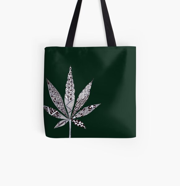 Cannabis Love All Over Print Tote Bag