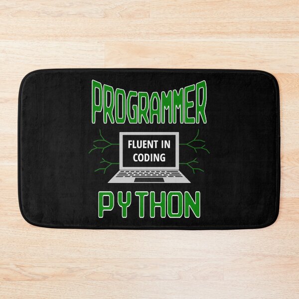 Item preview, Retro Programmer Design Fluent in Coding Python designed and sold by geeksta.