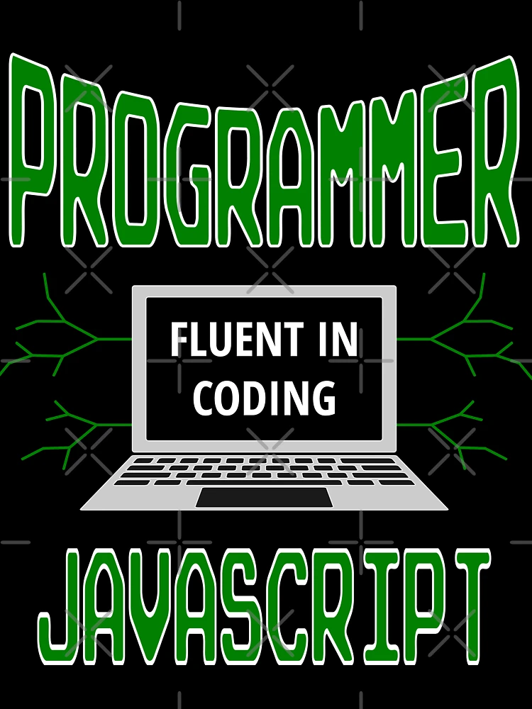 Thumbnail 7 of 7, Oversized T-Shirt, Retro Programmer Design Fluent in Coding JavaScript designed and sold by geeksta.
