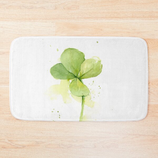 Item preview, Clover Watercolor St Patricks Art designed and sold by Olga Shvartsur.